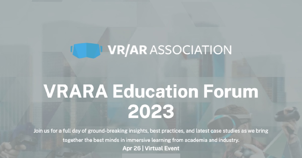 VRARA Education Forum 2023