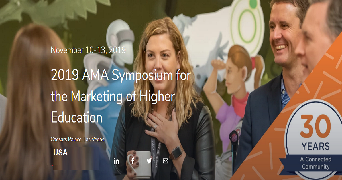 2019 AMA Symposium for the Marketing of Higher Education