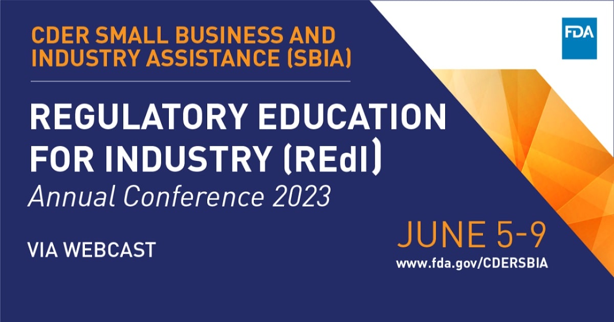 Regulatory Education for Industry (REdI) Annual 