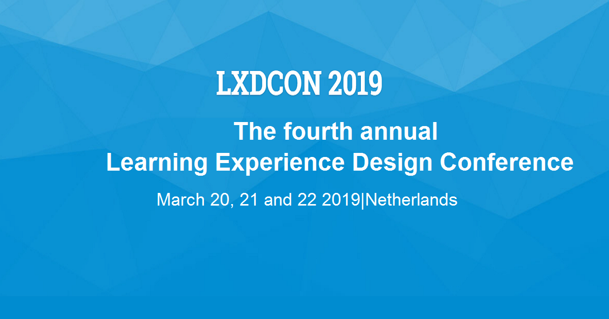 The fourth annual Learning Experience Design Conference