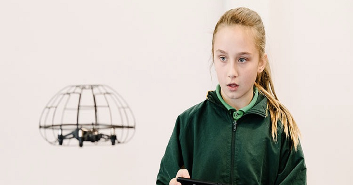 Classroom drone program gets students buzzing about STEM