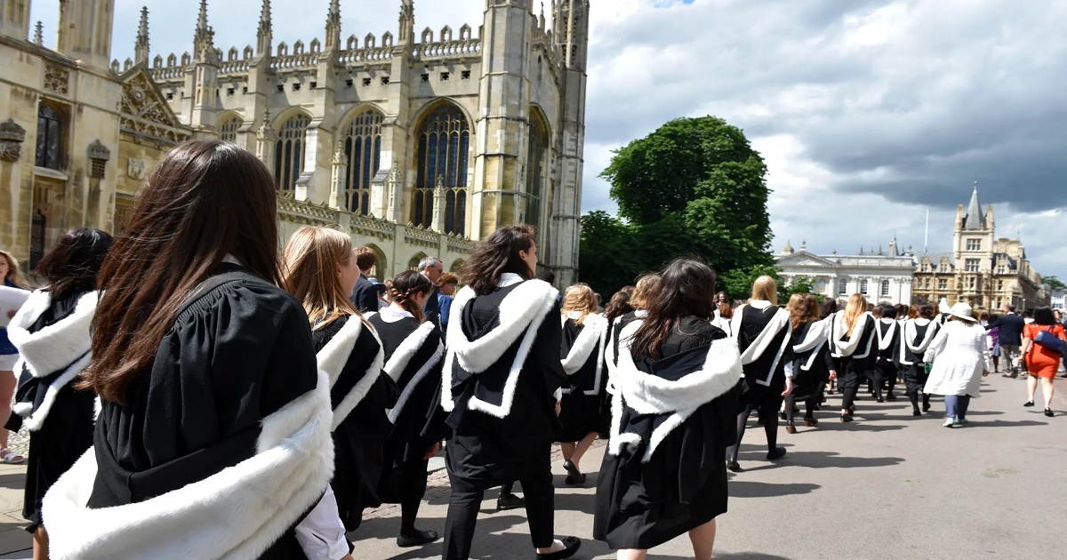 Cambridge's one-on-one teaching model is based on exploiting graduates