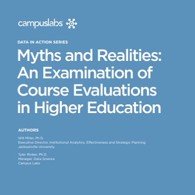 Myths and Realities: An Examination of Course Evaluations in